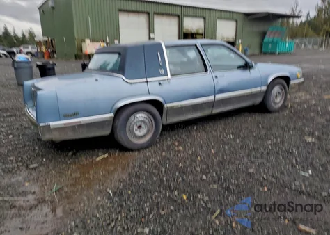 1989 Cadillac Deville z USA, uszkodzony, nr VIN 1G6CD5152K4358496